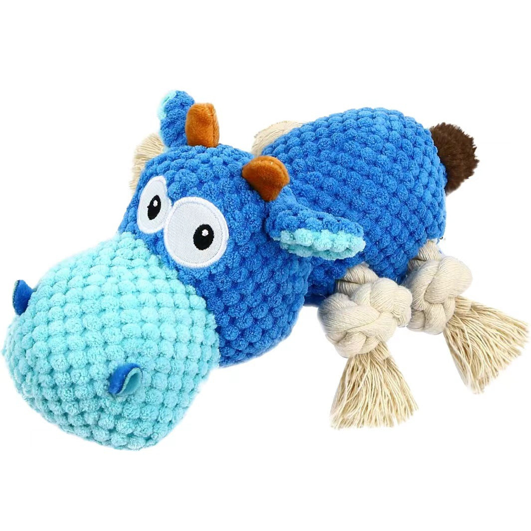 Tough Squeaky Toy for Power Chewers 