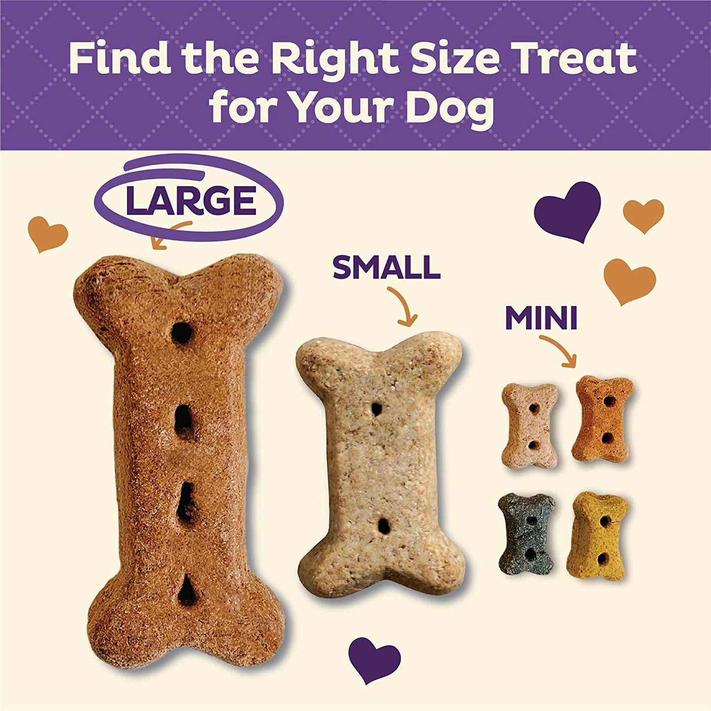 Wellness P-Nuttier Peanut Butter Large Dog Biscuits – 6 lb