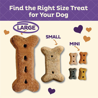 Wellness P-Nuttier Peanut Butter Large Dog Biscuits – 6 lb