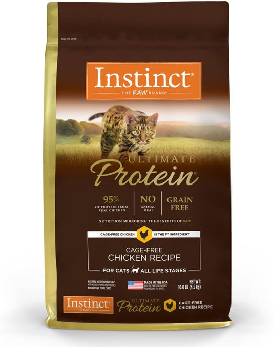 Grain-Free Cat Food – Cage-Free Chicken (10 lb)