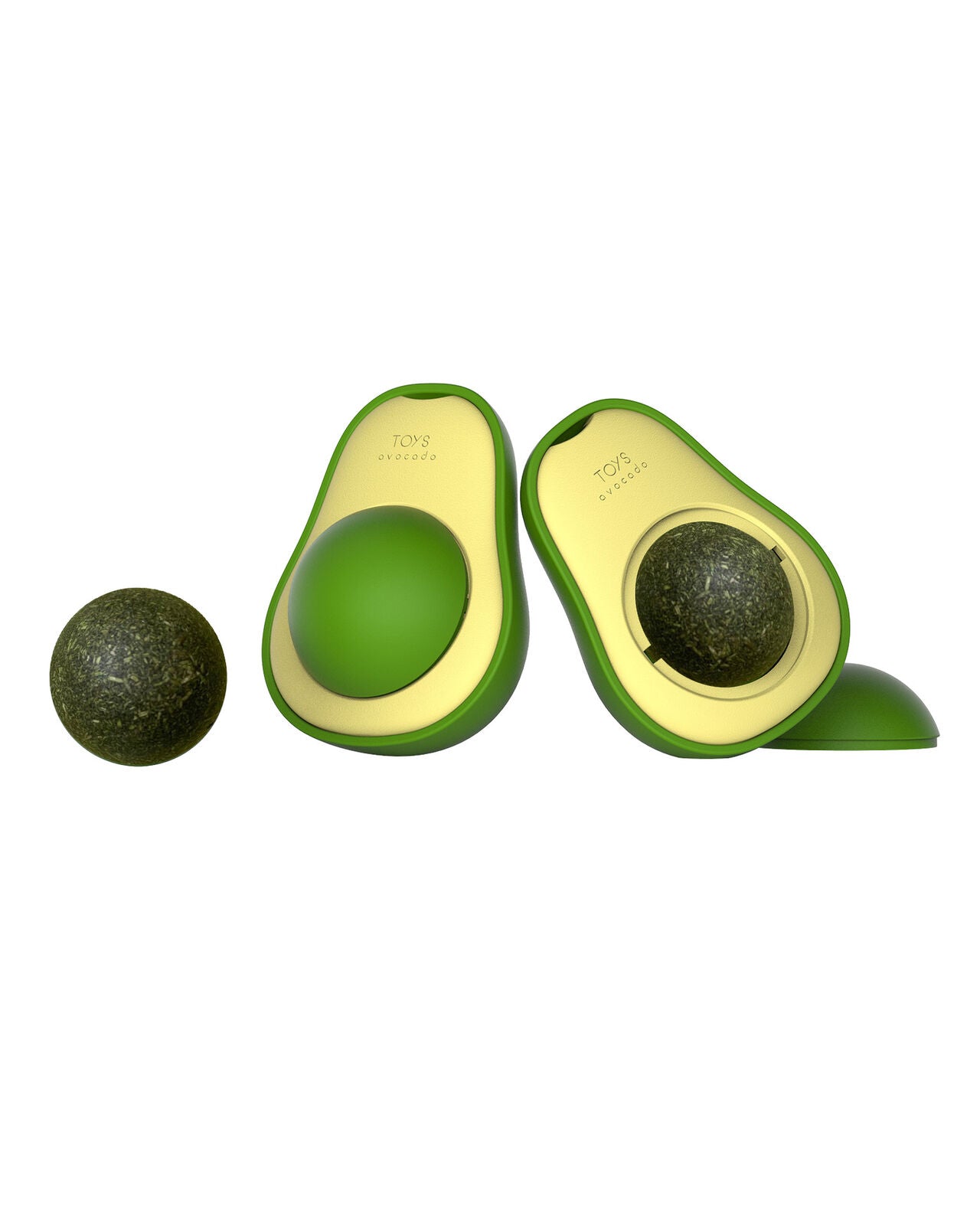 Avocado Catnip Treat Toy
