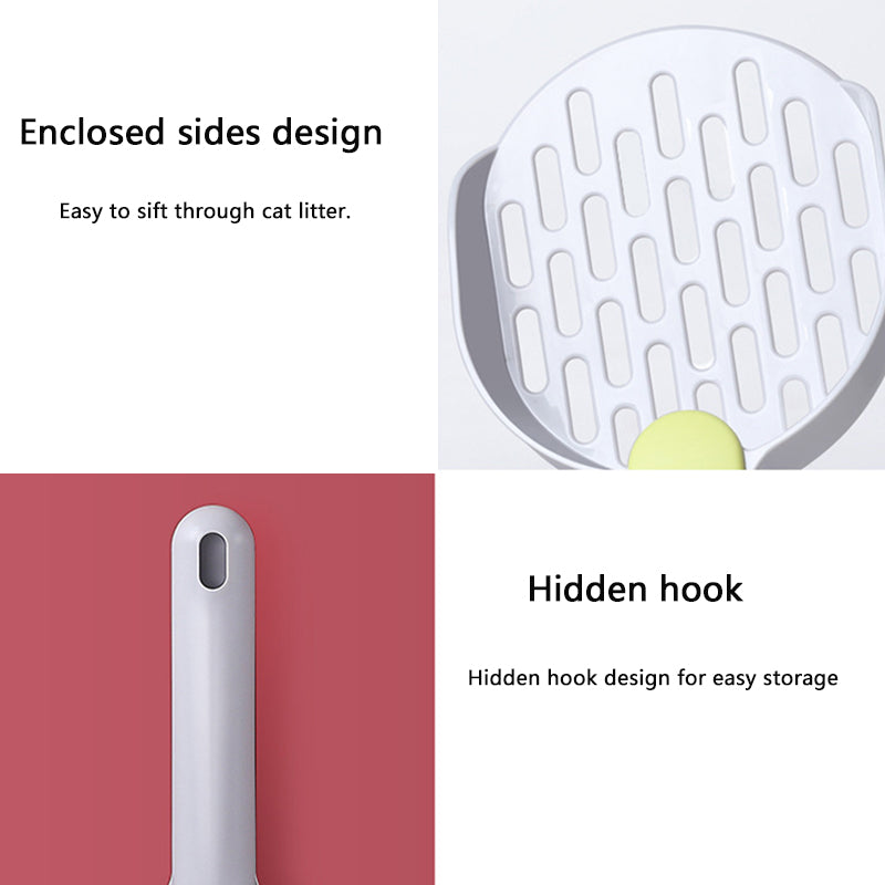 2 in 1 Litter Scoop - Easy Pet Cleanup 