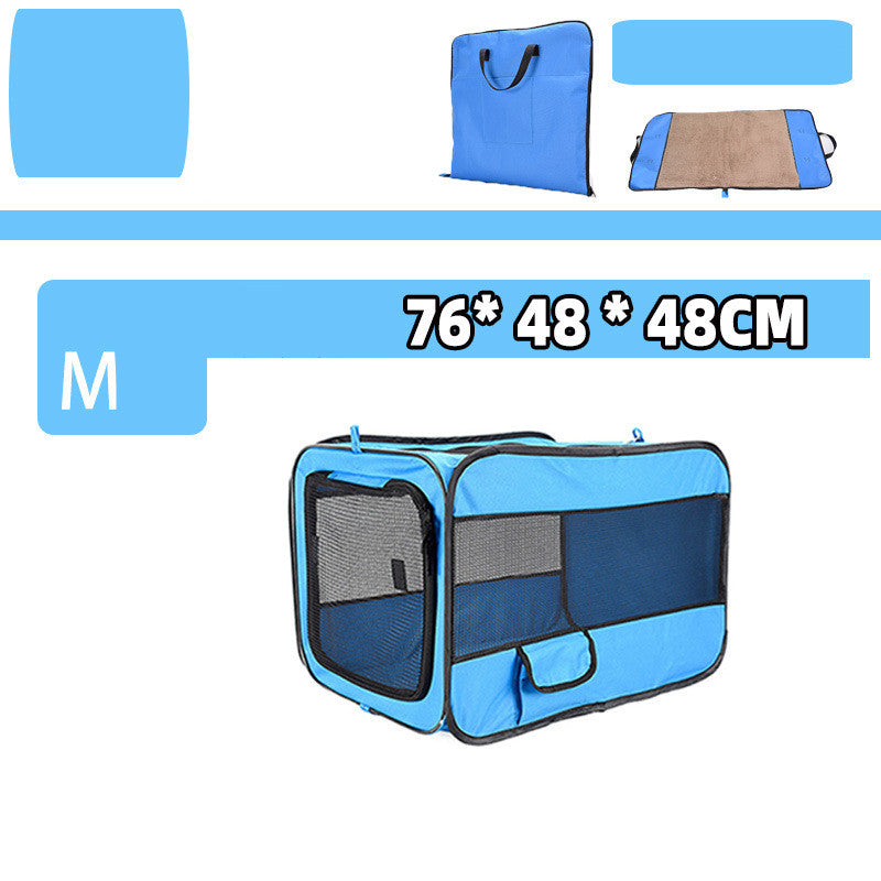 Foldable Pet Travel Carrier – Soft, Secure & Spacious