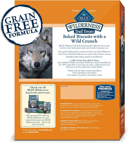 Wilderness Trail Treats Turkey Crunchy Dog Biscuits – 24 oz