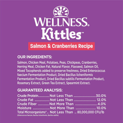 Crunchy Salmon & Cranberry Cat Treats – 6 oz