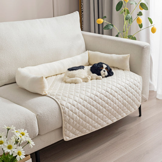 Cozy Pet Sofa Bed – Plush Comfort & Furniture Protection