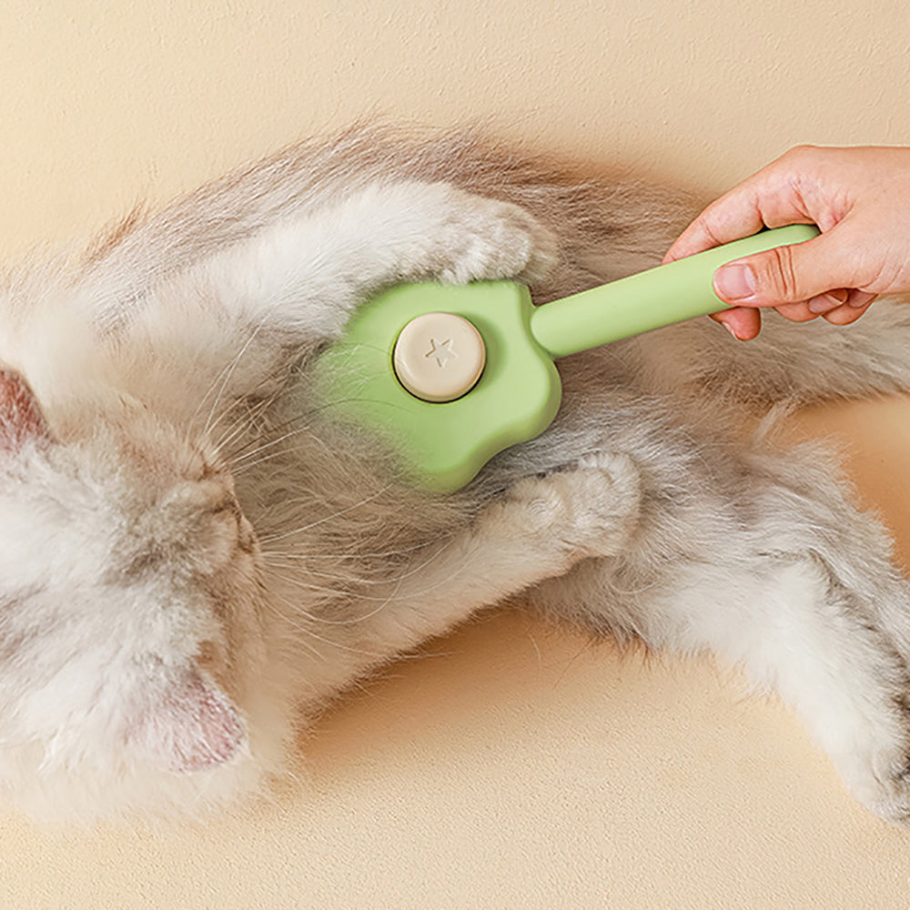 Star-Shaped Grooming Brush – One-Click Fur Remover