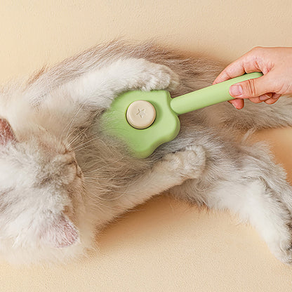Star-Shaped Grooming Brush – One-Click Fur Remover