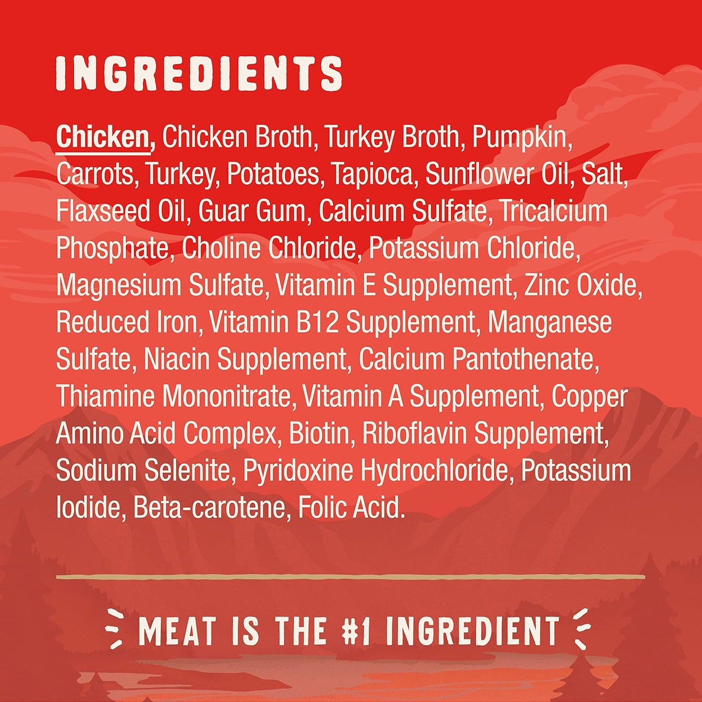 Wild Red Chicken & Turkey Stew Wet Dog Food – 10 oz x 6 Pack