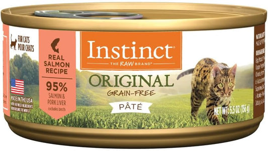 Original Salmon Grain-Free Wet Cat Food – 5.5 oz x 12 Pack
