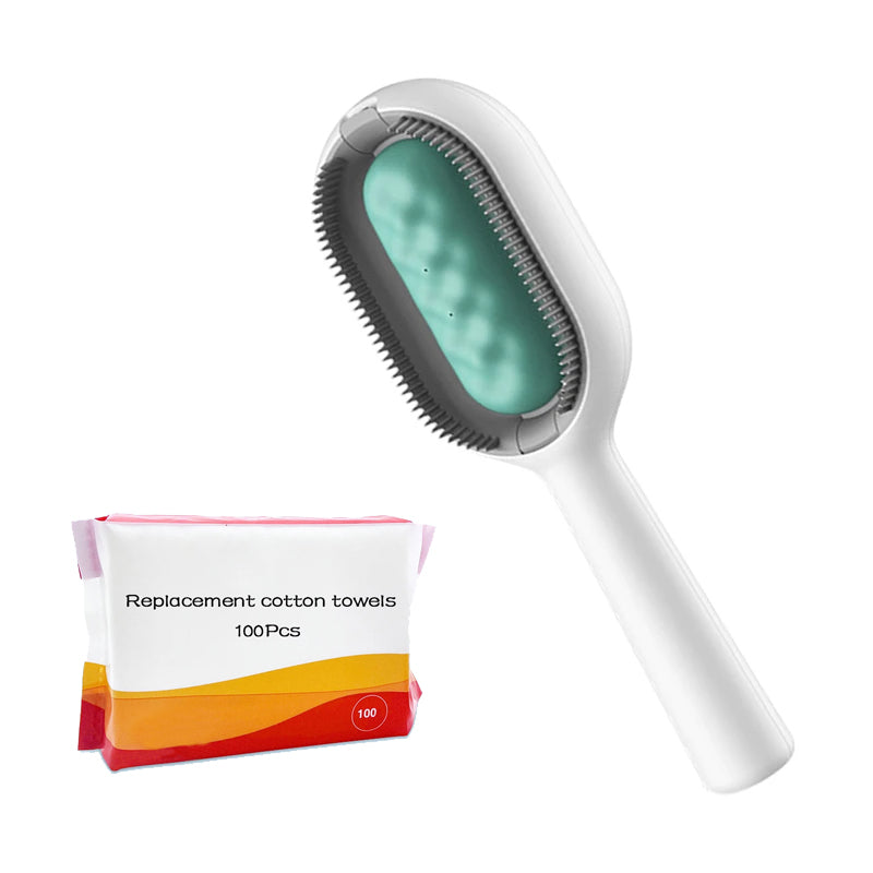 3-in-1 Cat Brush – Water Tank & Fur Remover