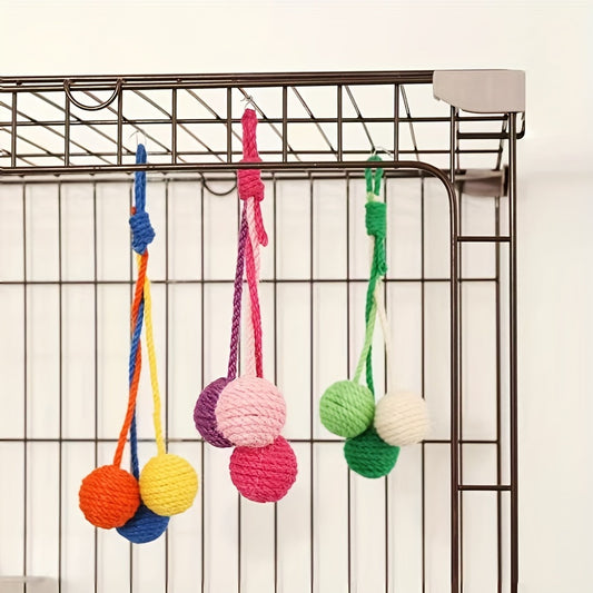 Sisal Hanging Cat Scratcher Set (3 pcs)