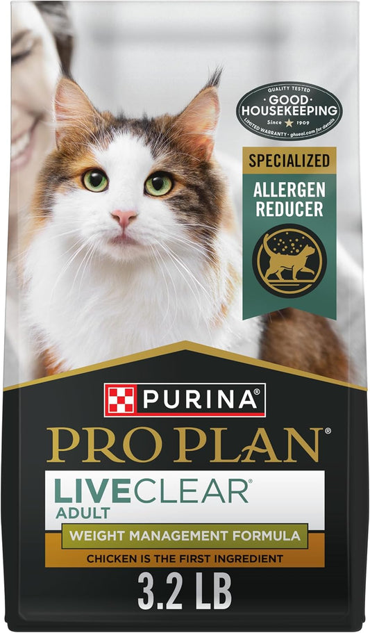 Liveclear – Weight Care Cat Dry Food (3.2 lb)