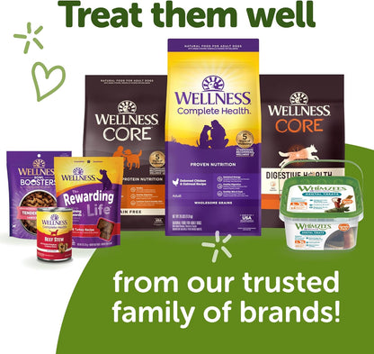 WHIMZEES Veggie Sausage Small Dog Dental Treats – 28 Count