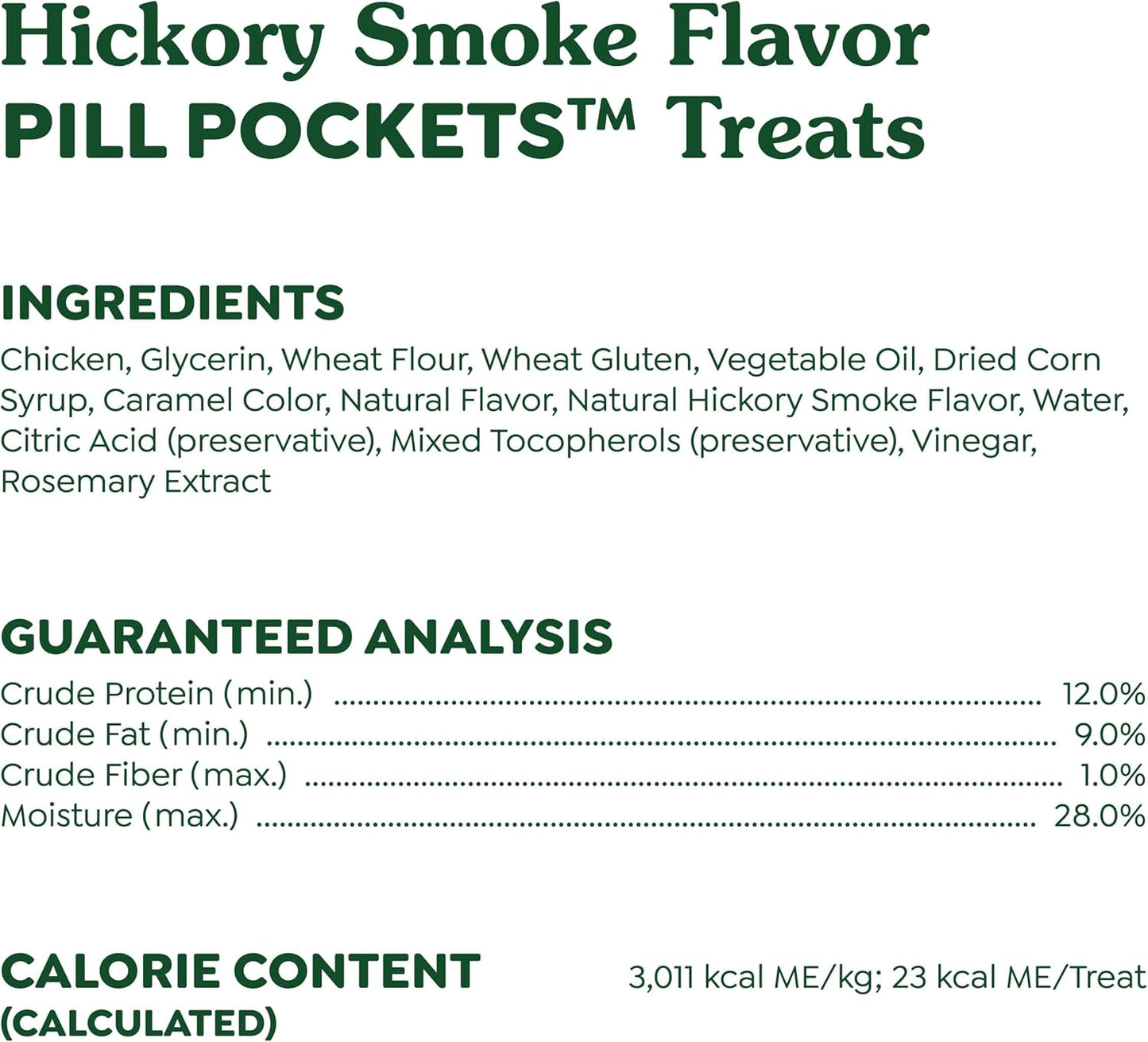 Greenies Pill Pockets Hickory Smoke Soft Dog Treats – 15.8 oz (60 Count)