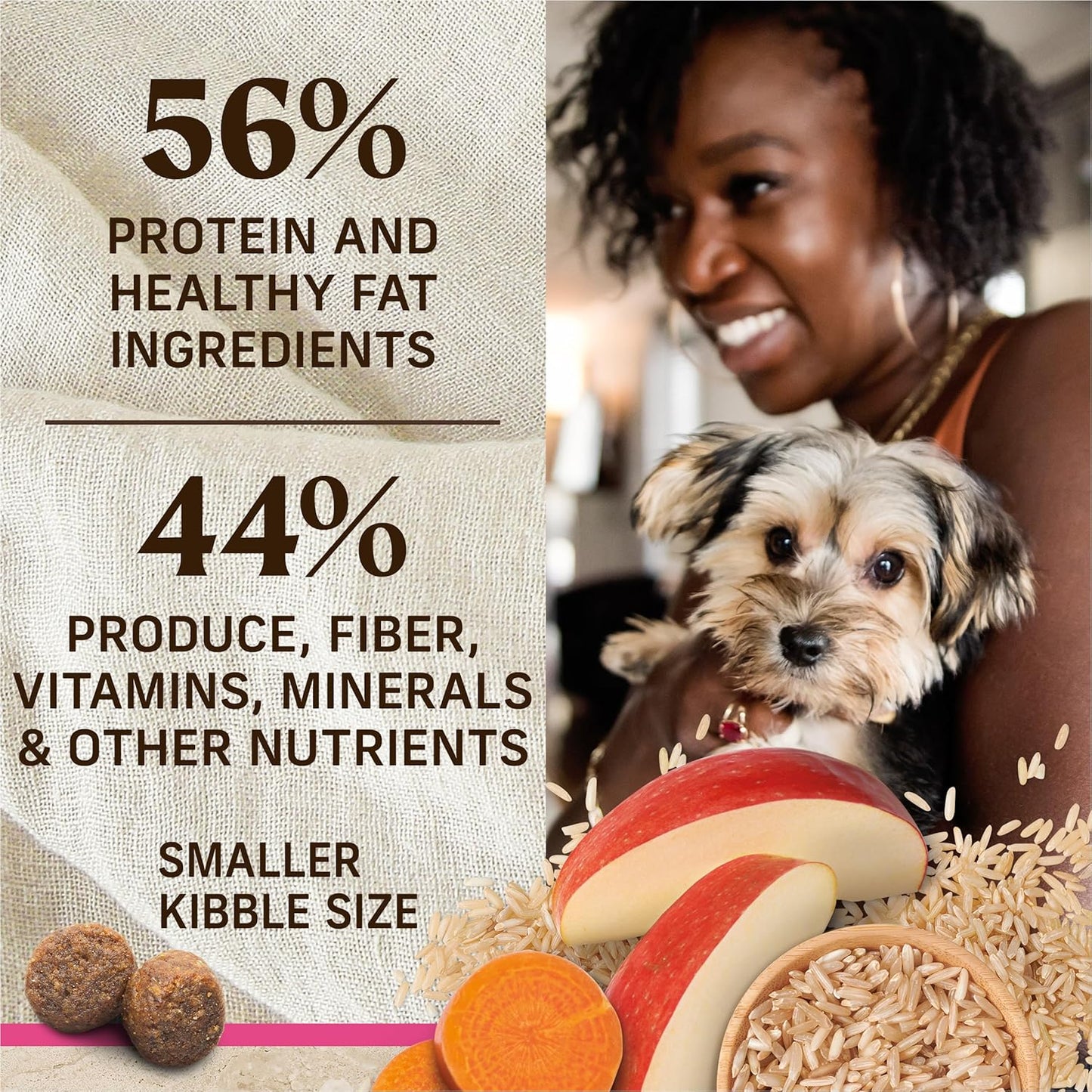 Merrick Healthy Grains Small Breed Real Chicken & Brown Rice Dry Dog Food - 12 lb