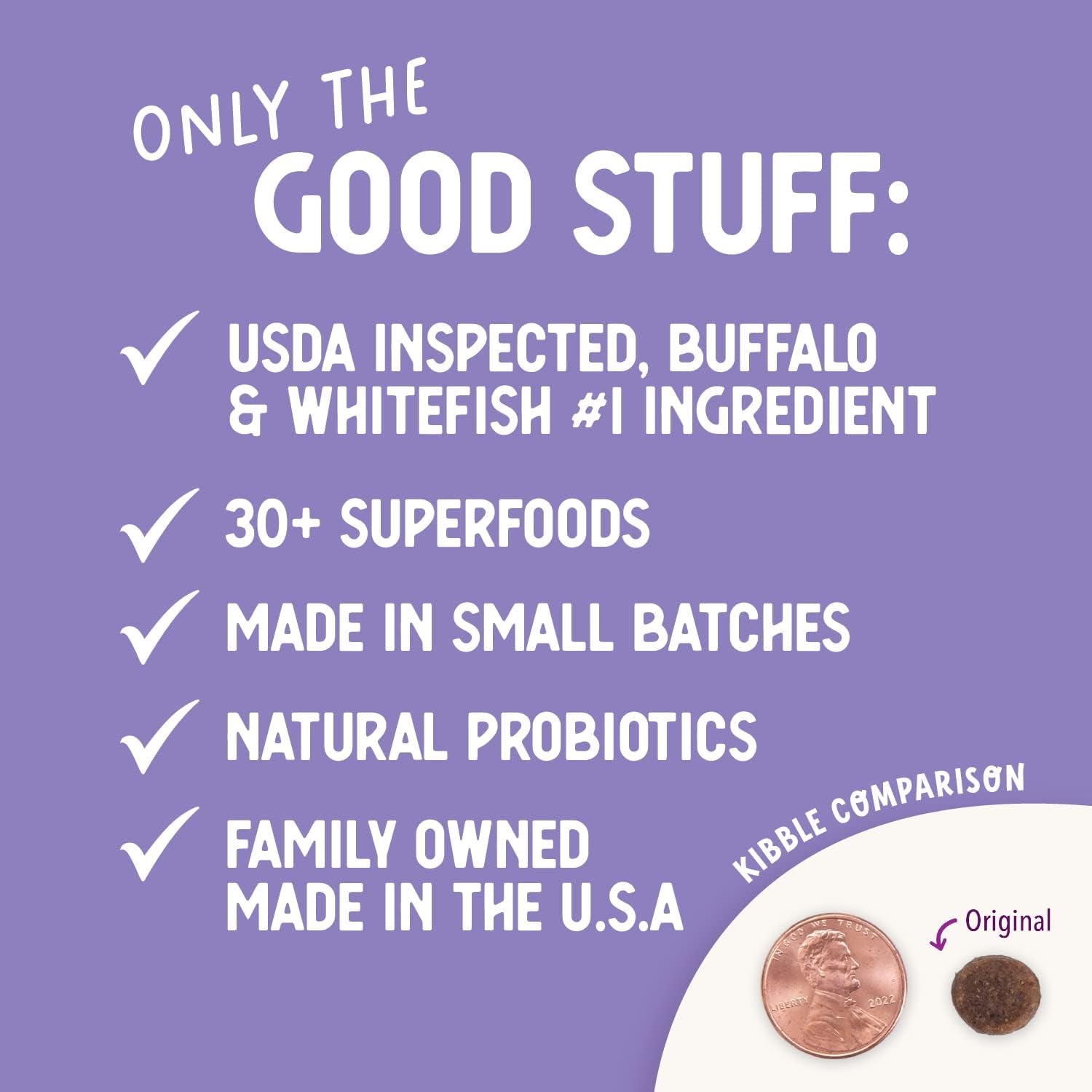 Grain-Free Buffalo & Whitefish Dog Food – 10 lb