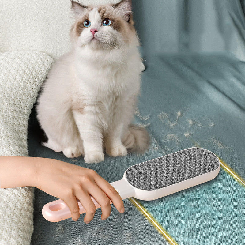 Pet Hair Remover – Self-Cleaning, Double-Sided Design
