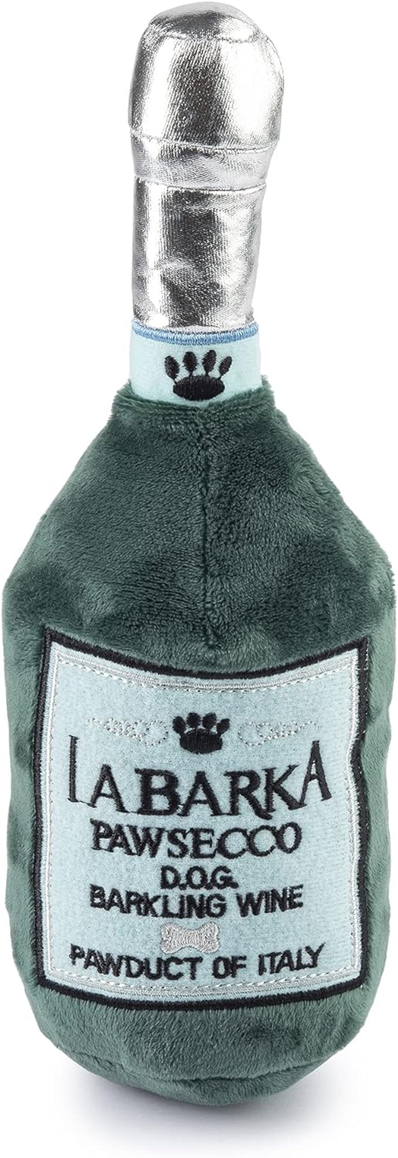 Pawsecco Dog Toy – Plush & Squeaky Designer Fun