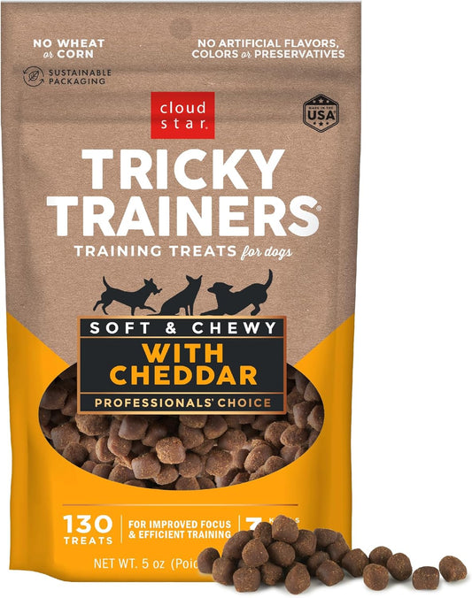 Cloud Star Cheddar Cheese Soft Training Dog Treats – 5 oz