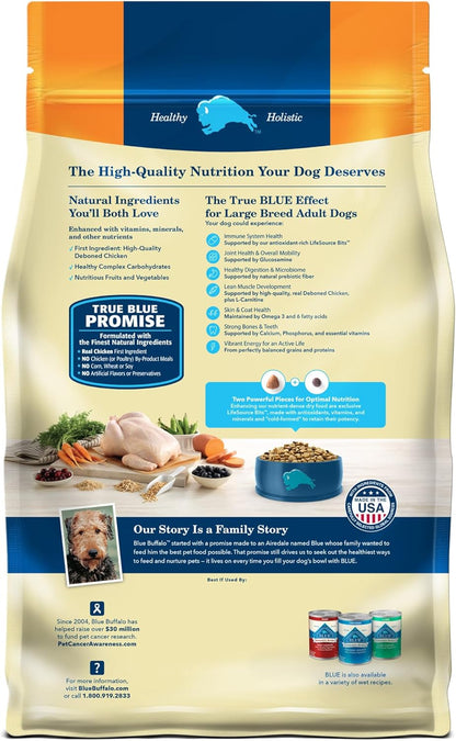 BLUE Life Protection Formula Large Breed Chicken & Brown Rice Dry Dog Food - 30 lb