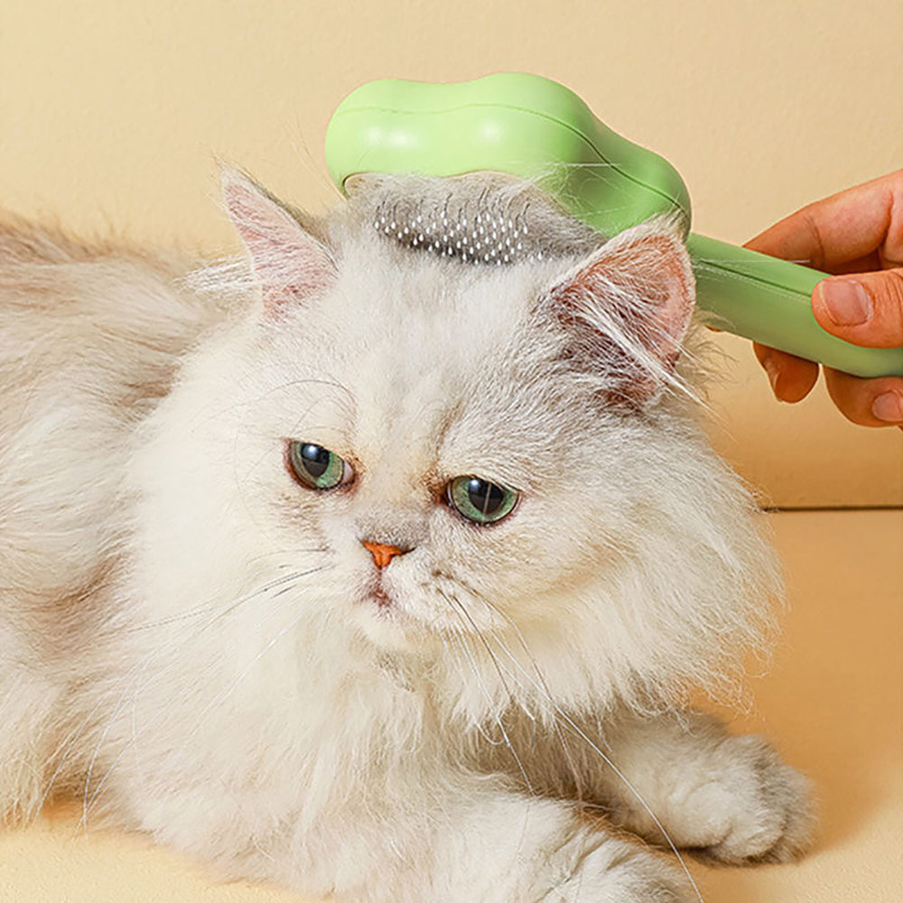 Star-Shaped Grooming Brush – One-Click Fur Remover