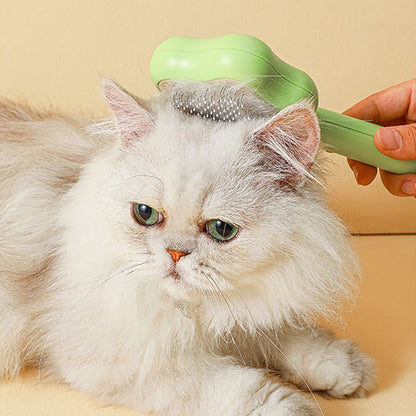 Star-Shaped Grooming Brush – One-Click Fur Remover