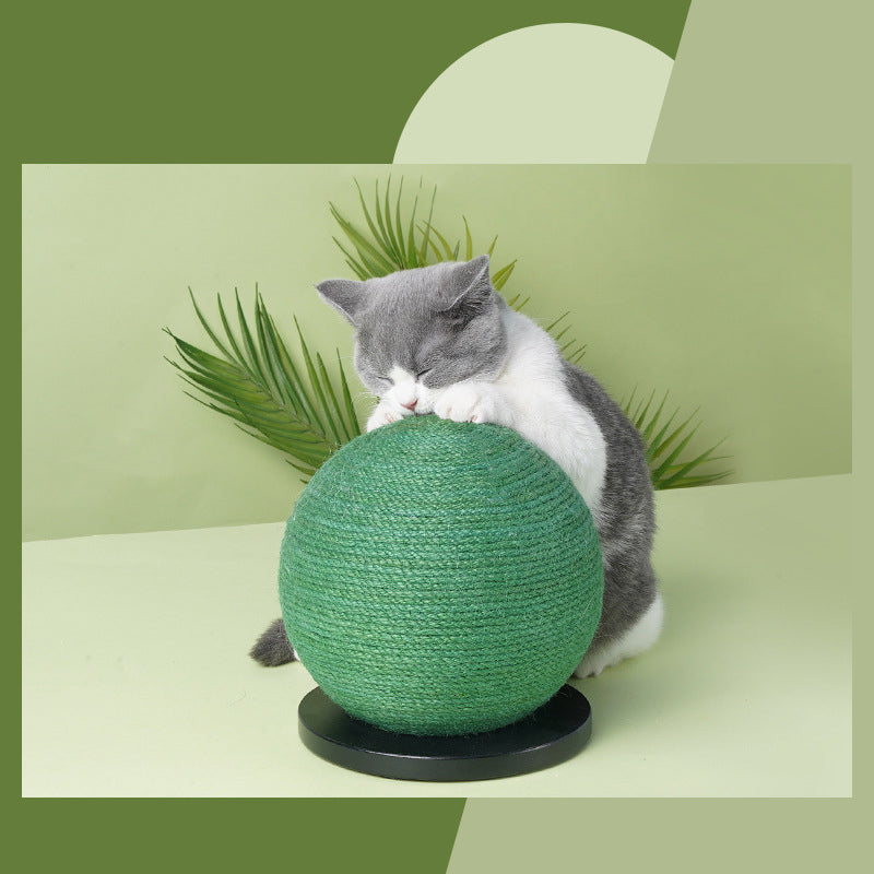 Cactus Sisal Cat Scratcher Ball 
