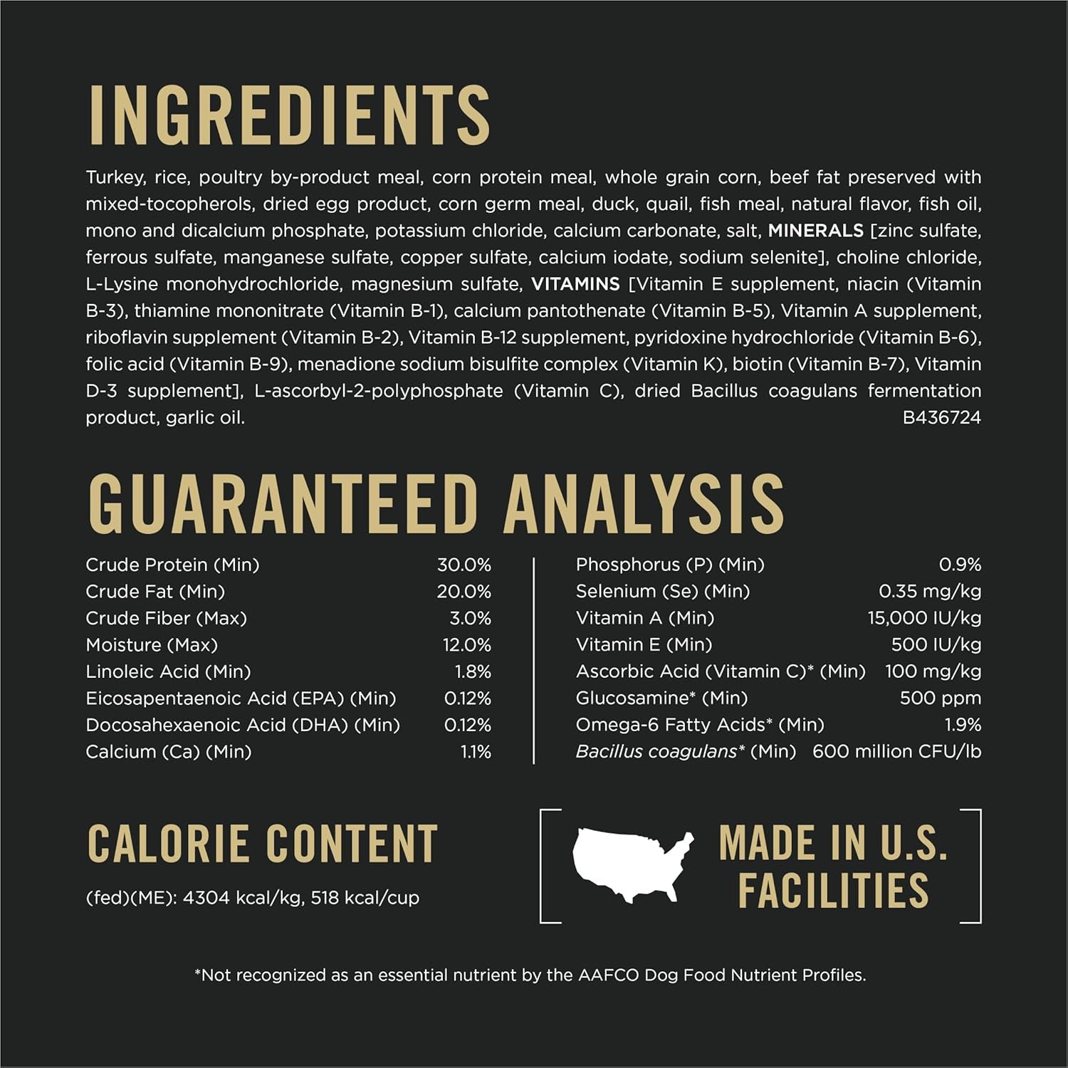 Sport Performance Turkey, Duck & Quail High-Protein Dog Food – 6 lb