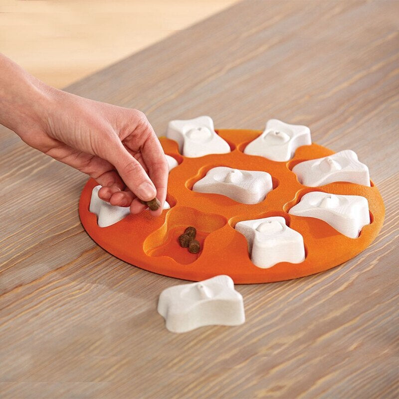  Bone Maze Puzzle – Smart Feeder Toy