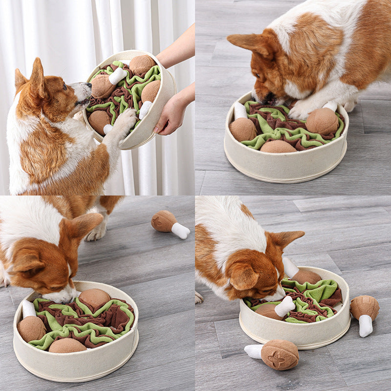  Chicken Bucket Sniff Toy for Dogs