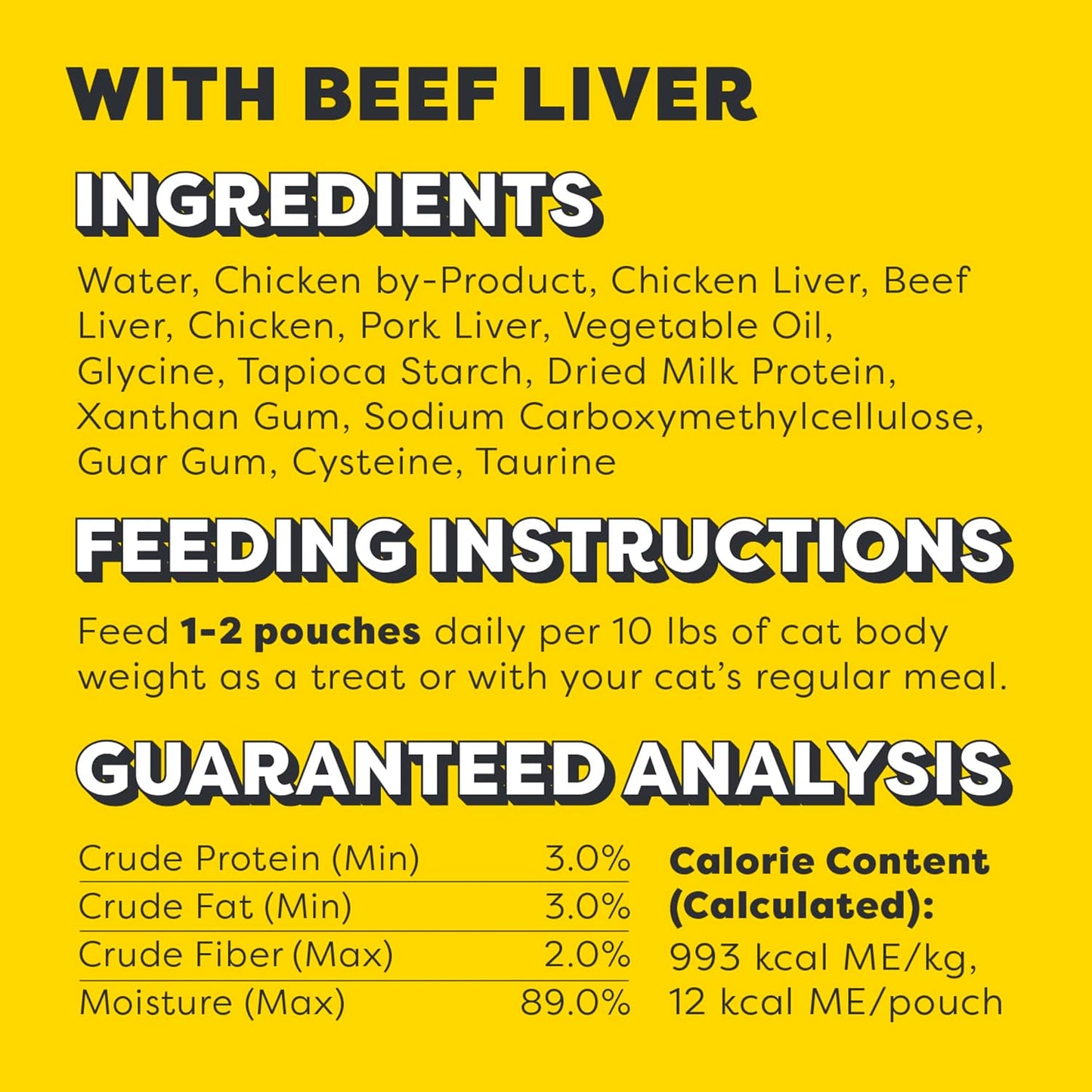 Temptations Creamy Puree Beef Liver & Cheese Wet Cat Treats - 0.42 oz (24 Count)