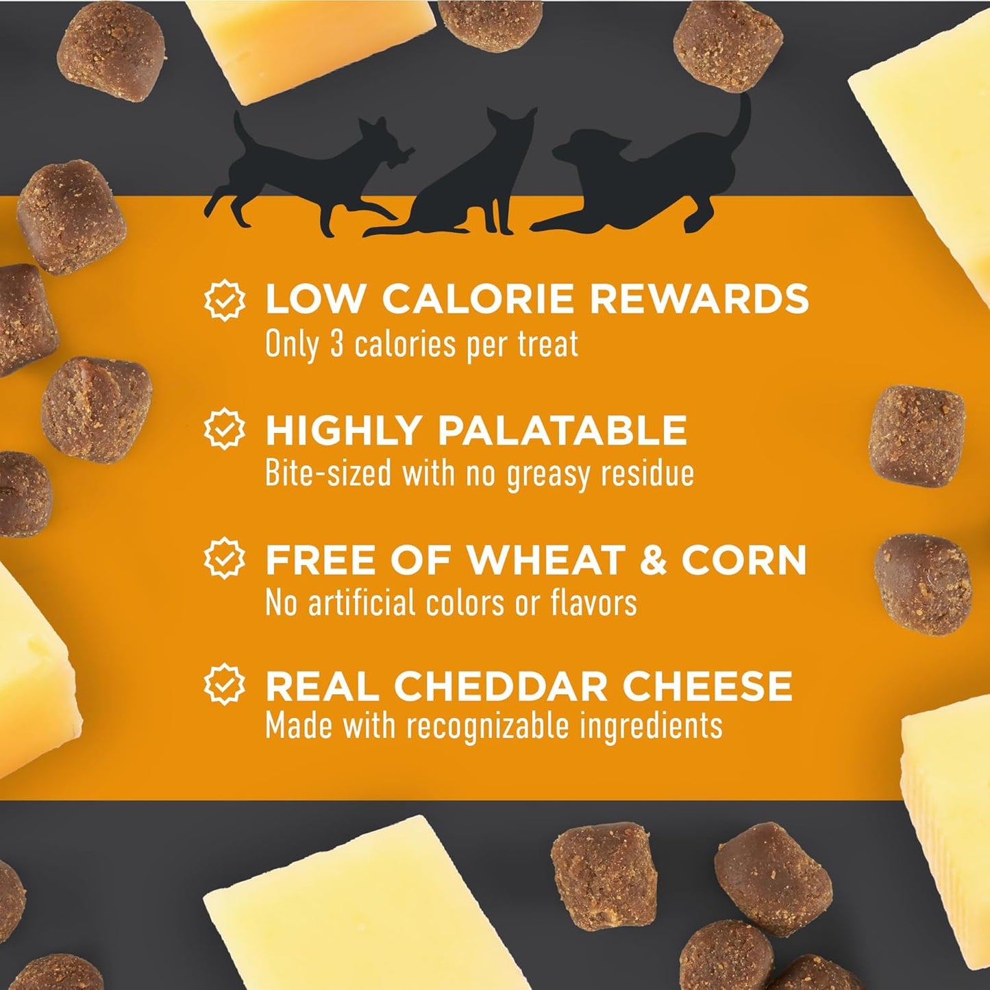 Cloud Star Cheddar Cheese Soft Training Dog Treats – 5 oz