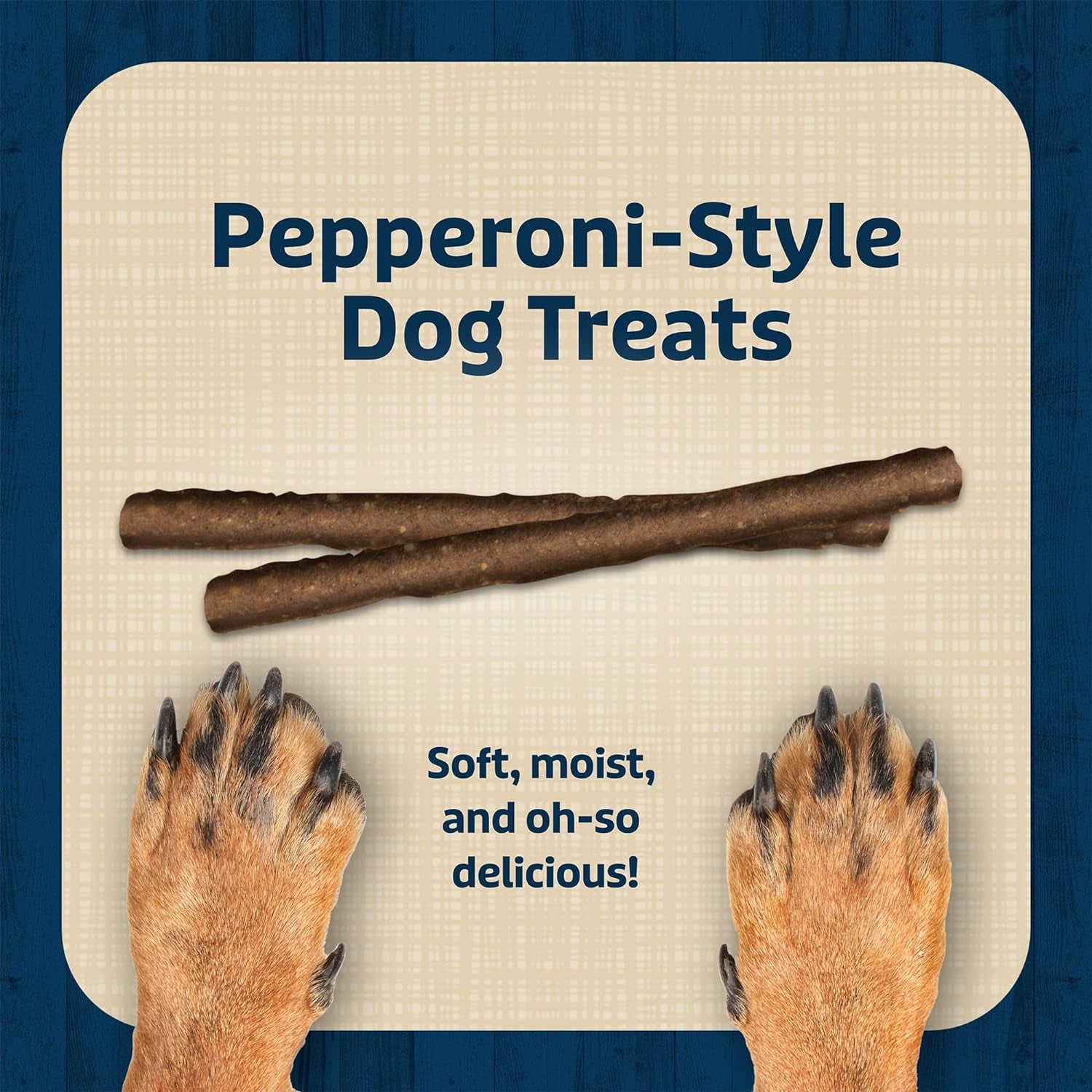 Natural Chicken Stix – Pepperoni-Style Dog Treats (24oz)