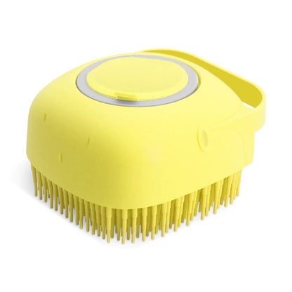 Silicone Bath Brush – Pet Shampoo Massager 