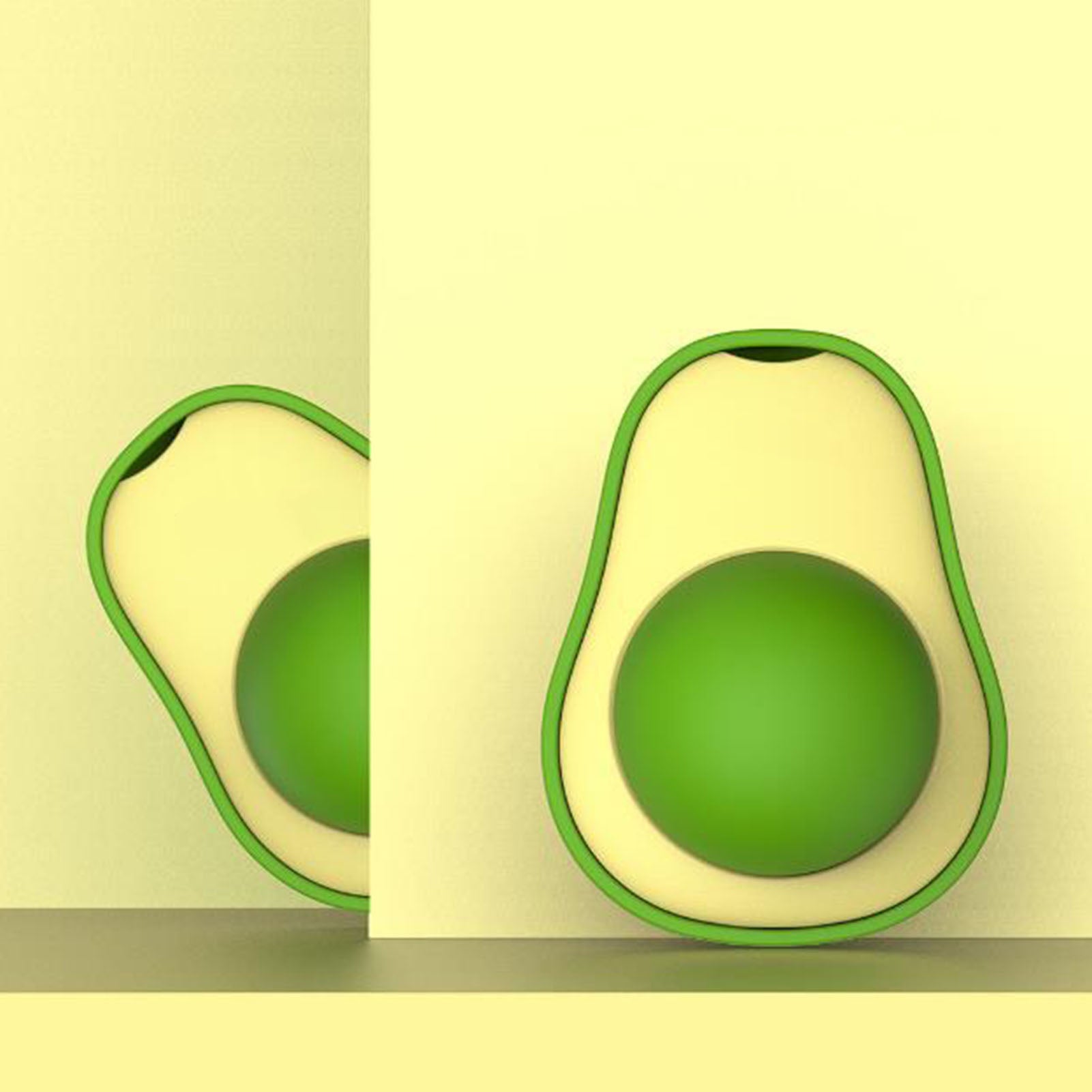 Avocado Catnip Treat Toy