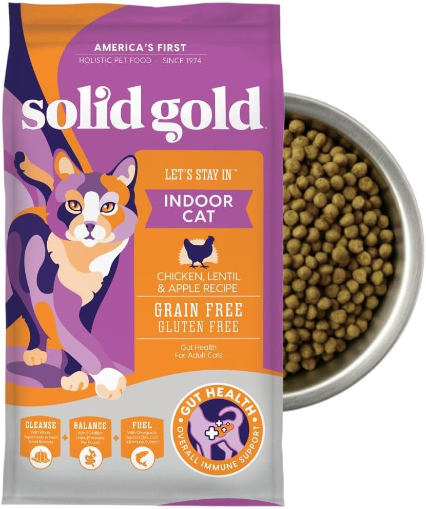 Indoor Chicken Cat Food – Grain-Free – 12 lb